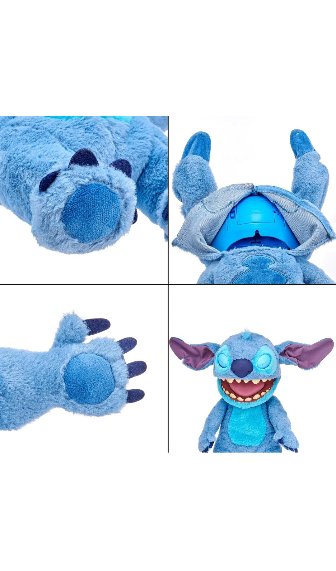 Peluche Stitch Interactive - L'Extraterrestre Animé