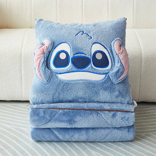 Coussin Stitch 2 en 1 - Coussin & Couverture