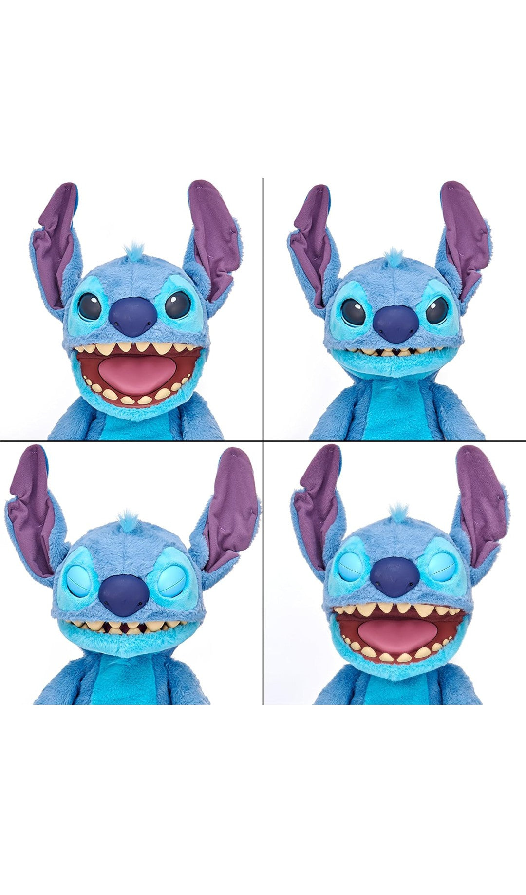 Peluche Stitch Interactive - L'Extraterrestre Animé