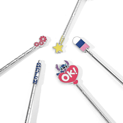 Set de 5 Pinceaux de Maquillage "Stitch"