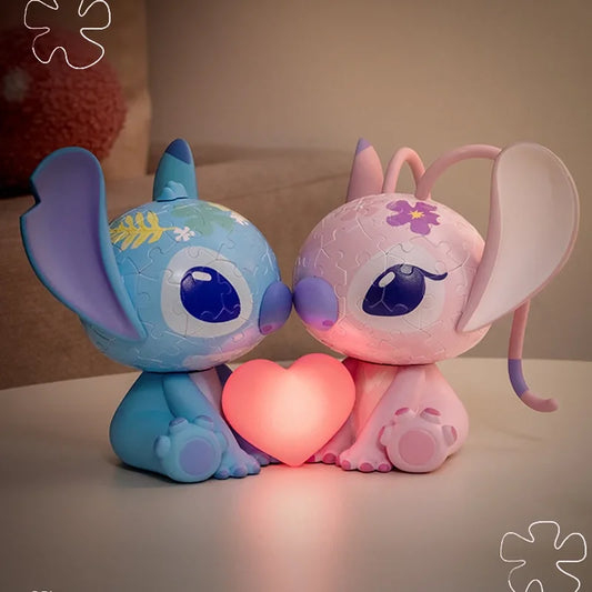 Veilleuse Puzzle Stitch & Angel